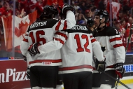 Canada Wins Group A With 8-0 Win Over Denmark