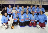 HK Metalurg Skopje is the first Macedonian ice hockey champion
