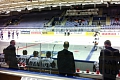 Not too crowded in the seats at the WJC14 Slovakia-Germany game