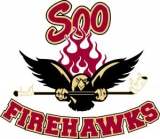 Soo Firehawks logo