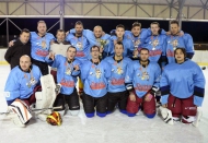 HK Metalurg Skopje is the first Macedonian ice hockey champion