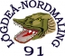 Lögdeå/Nordmaling 91 logo