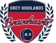 Grey Highlands Bravehearts logo