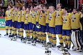 WC 2013 Swedes with medals