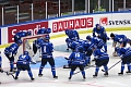 Team Finland before the game vs. Switzerland at WJC2014