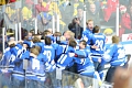Team Finland after 3-2 winner in the WJC 2014 final