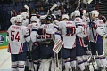 France celebrated the key win against Kazakhstan. Photo: КФХ @WC2012