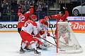 Switzerland celebrates a goal vs Denmark @WC2016