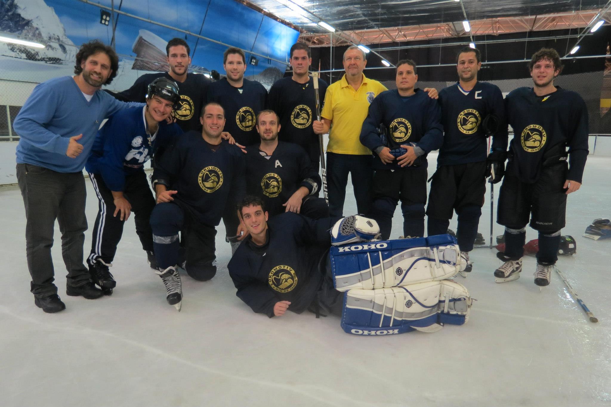 Champion team Lokomotiv Rio de Janeiro